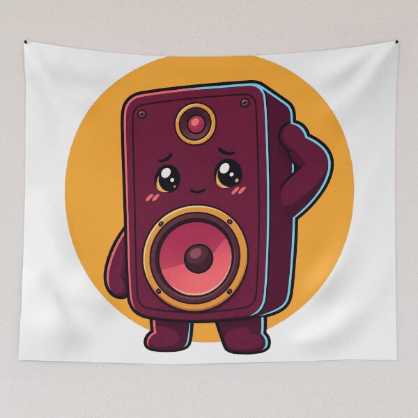 Item preview, Speaker Boombox cute designed and sold by Void-craft.