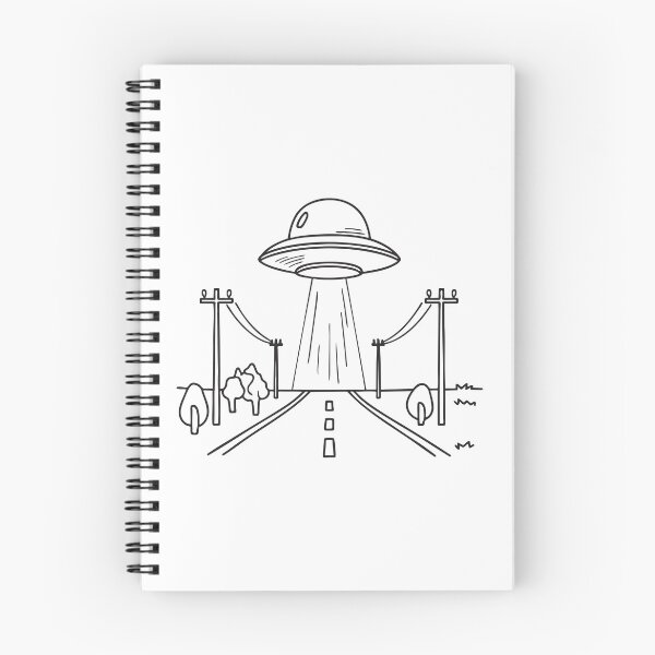 Item preview, UFO Near Country Road Telephone Poles designed and sold by rasagamastore.