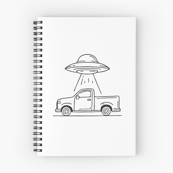Item preview, UFO Over Pickup in Open Lot designed and sold by rasagamastore.