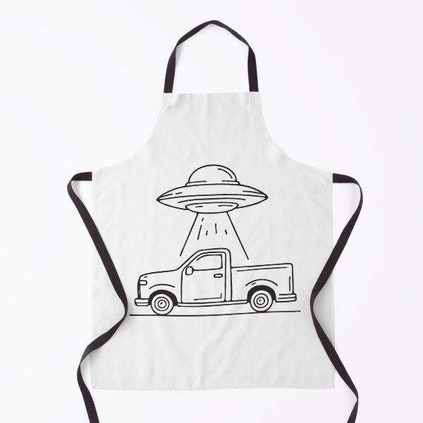 Item preview, UFO Over Pickup in Open Lot designed and sold by rasagamastore.