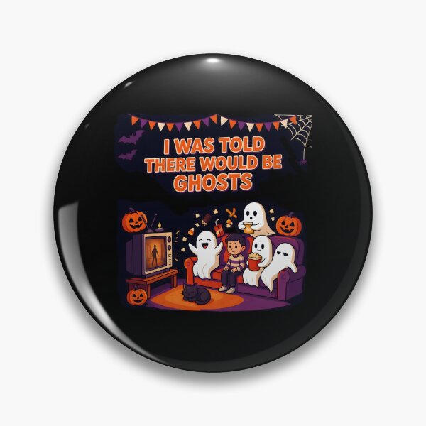Item preview, I Was Told There Would Be Ghosts Paranormal Halloween Funny Ghost designed and sold by Redgiant87x.