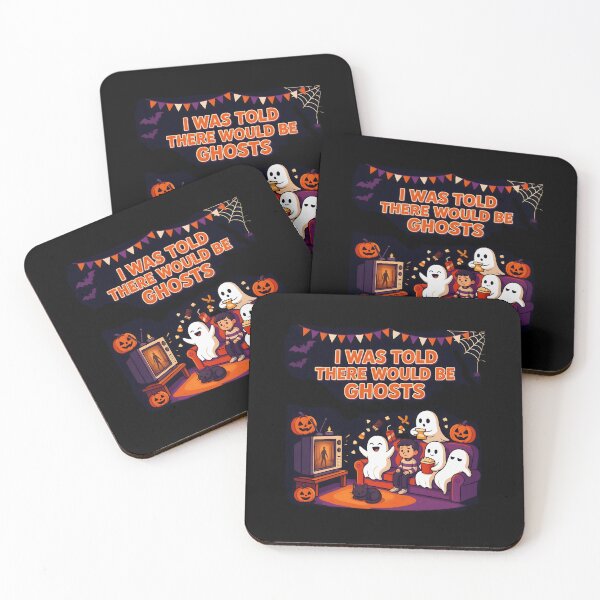 Item preview, I Was Told There Would Be Ghosts Paranormal Halloween Funny Ghost designed and sold by Redgiant87x.