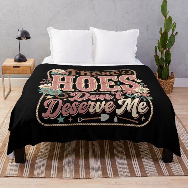 Item preview, These Hoes Don't Deserve Me Funny Sassy Retro Meme Typography designed and sold by get55shirt.