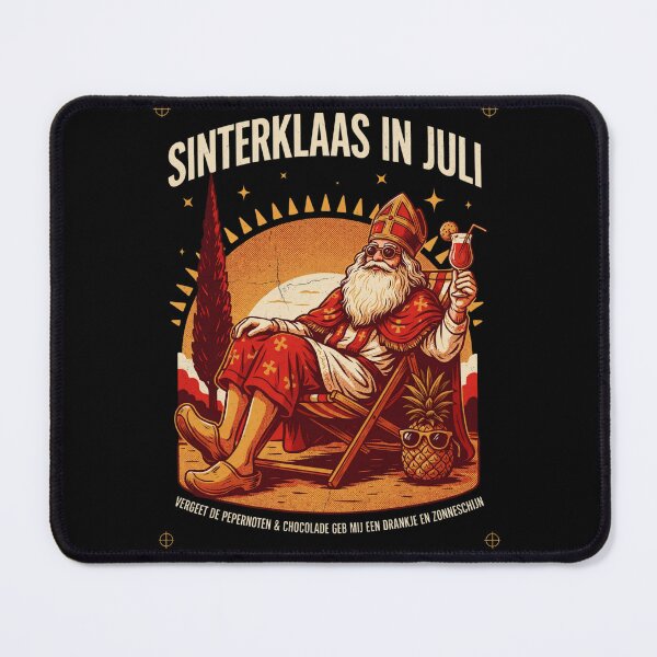 Item preview, Sinterklaas In Juli – Grappig Nederlands Belgisch Zomer Shirt Pepernoten Chocolade Cadeau V4 designed and sold by DarylWelsh2024.