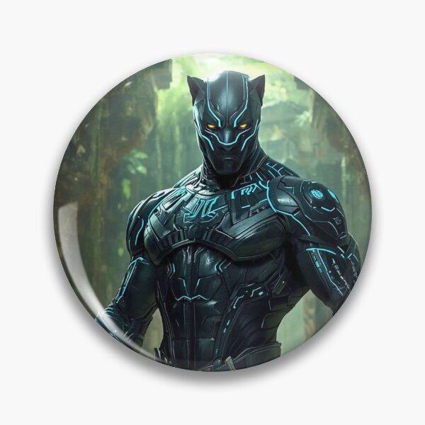 Item preview, Shadow Panther Guardian – Futuristic Warrior Hero Art designed and sold by lavanya11.