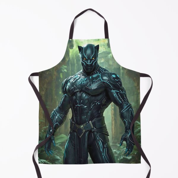 Item preview, Shadow Panther Guardian – Futuristic Warrior Hero Art designed and sold by lavanya11.