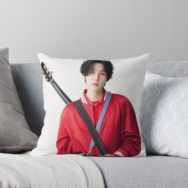 Item preview, Suga BTS Red Rockstar Guitar designed and sold by DiligentCreations.