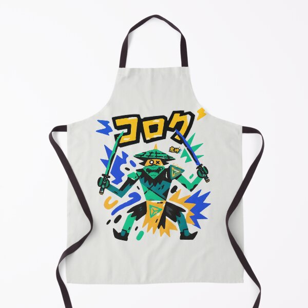 Item preview, コログ — Korogu the Friendly Demon Samurai designed and sold by Timelyrelic.