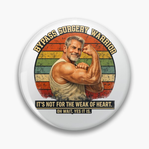 Item preview, Bypass Surgery Warrior  It's not for the weak of heart. Oh wait, yes it is designed and sold by Tws-Tees.