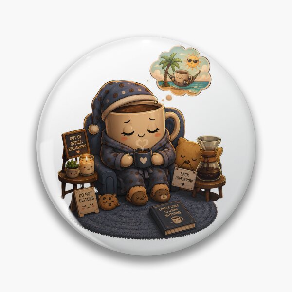 Item preview, Even Coffee Needs A Day Off designed and sold by Nawi32.