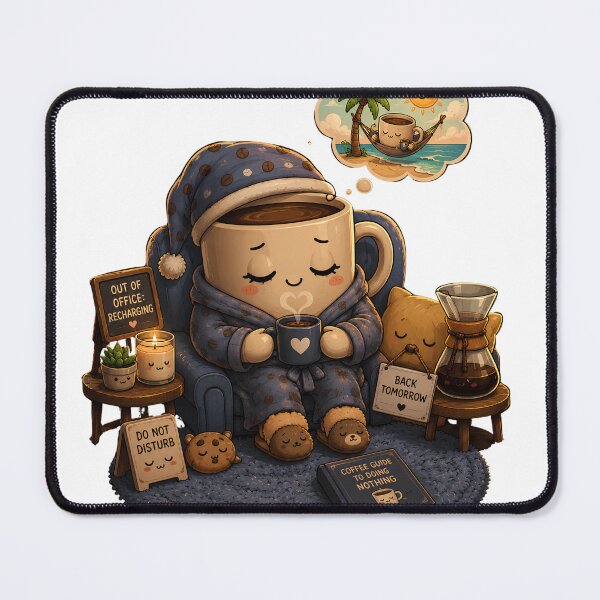 Item preview, Even Coffee Needs A Day Off designed and sold by Nawi32.