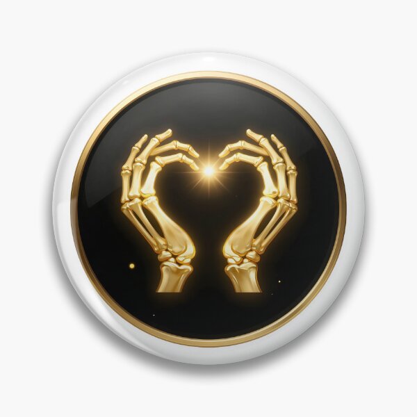 Item preview, Golden X-Ray Heart | Luxury Medical Symbol designed and sold by simaso.
