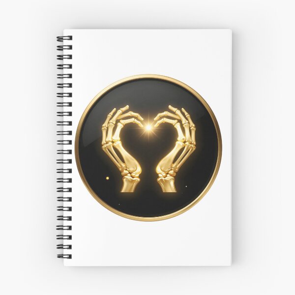 Item preview, Golden X-Ray Heart | Luxury Medical Symbol designed and sold by simaso.