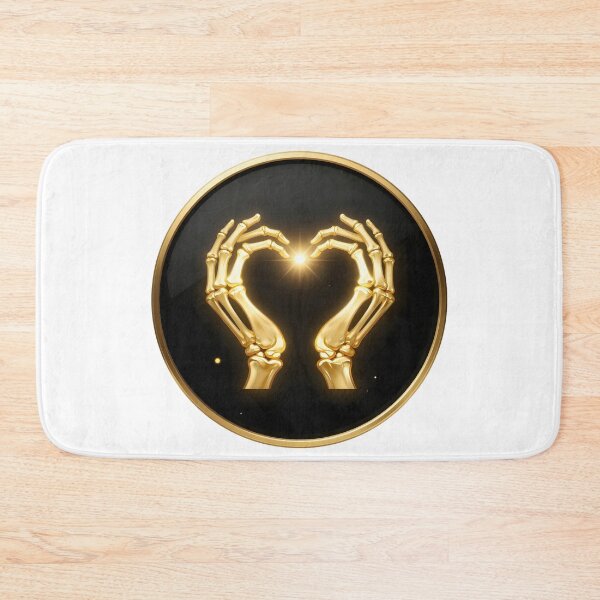 Item preview, Golden X-Ray Heart | Luxury Medical Symbol designed and sold by simaso.