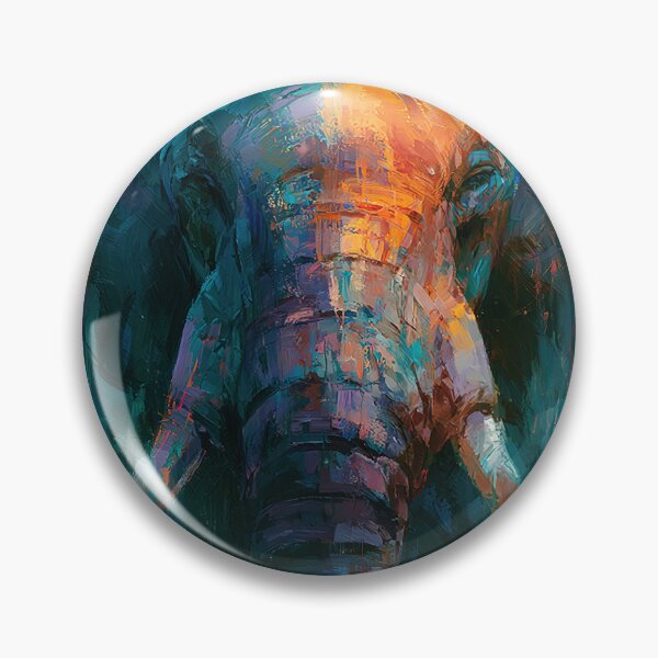 Item preview, Azure Majesty Roars Through Brushstrokes designed and sold by Venon28.