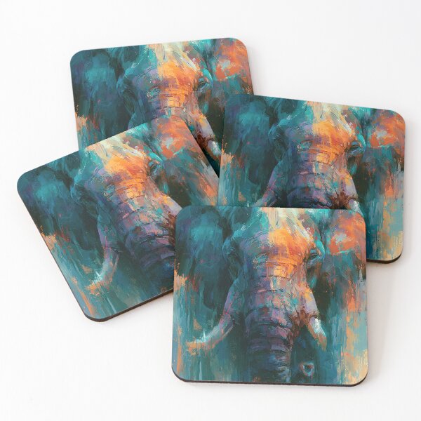 Item preview, Azure Majesty Roars Through Brushstrokes designed and sold by Venon28.