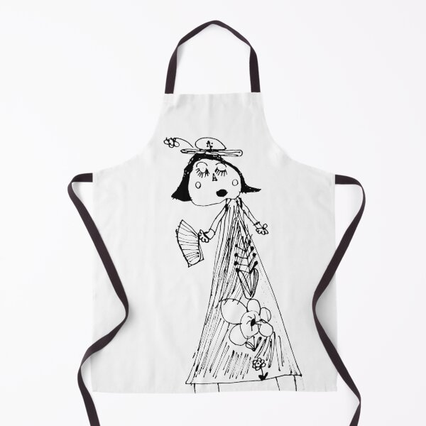 Item preview, Naive Art Pen Drawing Of Mother designed and sold by DezinerDee.