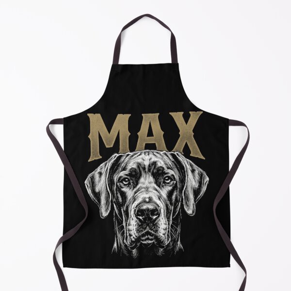 Item preview, Max Great Dane Custom Dog Name Shirt designed and sold by TeNovaStudio.