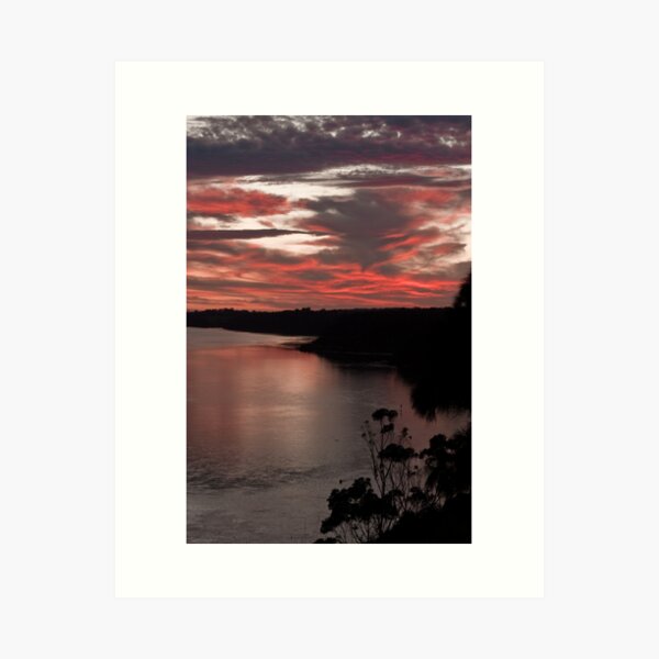 Item preview, Sundown at the Lakes designed and sold by Lisa Kenny.