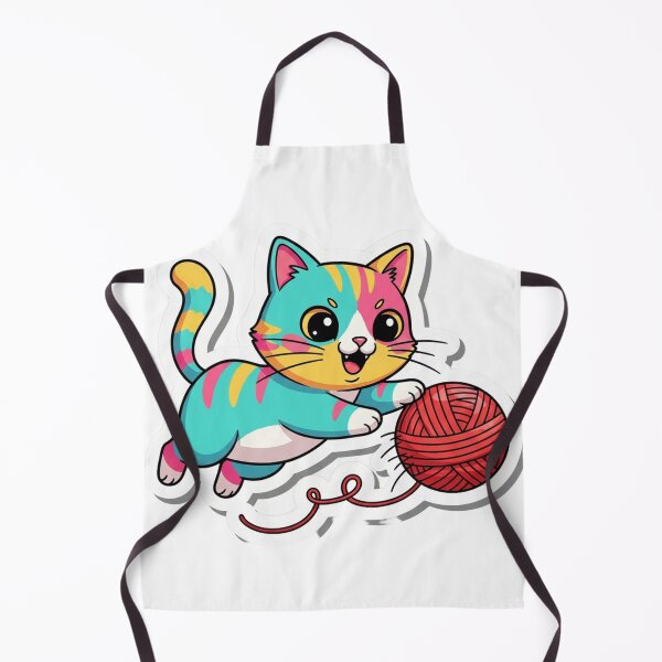 Item preview, Cute cat playing designed and sold by D4NC1G3R®.