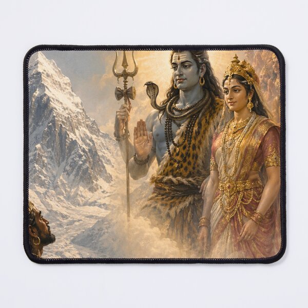 Item preview, Lord Ganesha and Ravana – The Sacred Atma Linga Series designed and sold by Homyar.