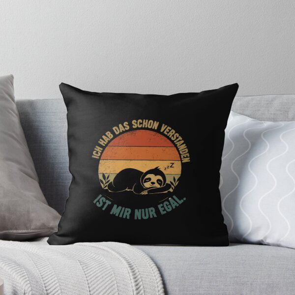 Item preview, Ich Hab Das Schon Verstanden Ist Mir Nur Egal Sloth German Humor Lover designed and sold by RetroMini2026.