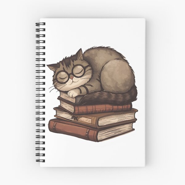 Item preview, Gilded Tales: The Scholar's Napping Feline designed and sold by 77Clover.