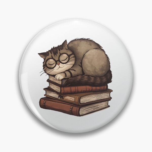 Item preview, Gilded Tales: The Scholar's Napping Feline designed and sold by 77Clover.