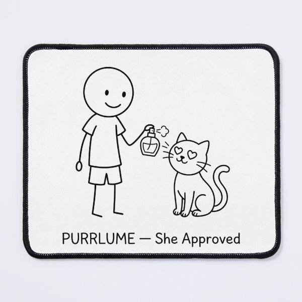 Item preview, Funny Cat Approves Purrlume Perfume   designed and sold by Purrlume.