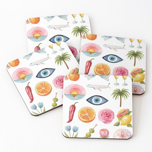 Item preview, Tropical Whimsy Collage Adventure designed and sold by Venon28.