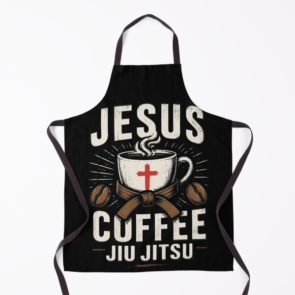 Item preview, Jesus Coffee Jiu Jitsu Christian Faith designed and sold by OlakunleOloroz.