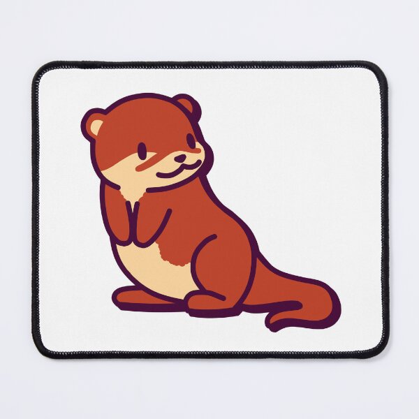 Item preview, River Otter – Cute Kawaii-Inspired Design designed and sold by dittoon.