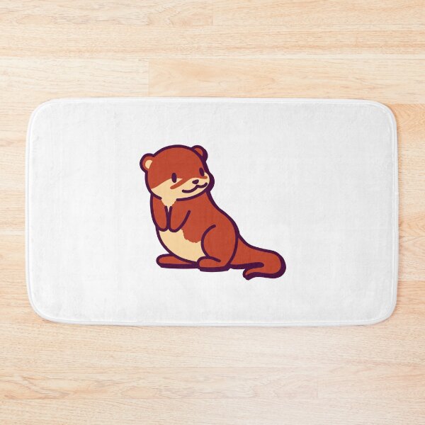 Item preview, River Otter – Cute Kawaii-Inspired Design designed and sold by dittoon.