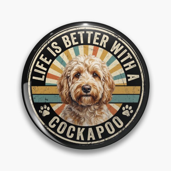 Item preview, Life Is Better With A Cockapoo Retro Shirt designed and sold by TeNovaStudio.