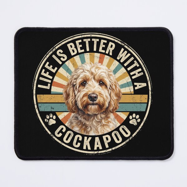 Item preview, Life Is Better With A Cockapoo Retro Shirt designed and sold by TeNovaStudio ⭐⭐⭐⭐⭐.