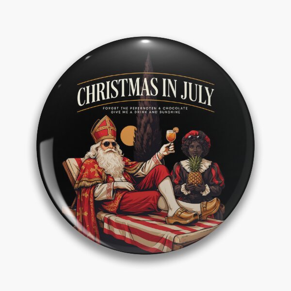 Item preview, Christmas In July – Sinterklaas Funny Dutch Belgian Holiday Shirt Pepernoten Forget Gift V3 designed and sold by DarylWelsh2024.