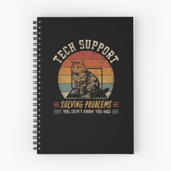Item preview, Tech Support Solving Problems You Didn't Know You Had Funny Cat IT Professional designed and sold by JonesFlora2025.