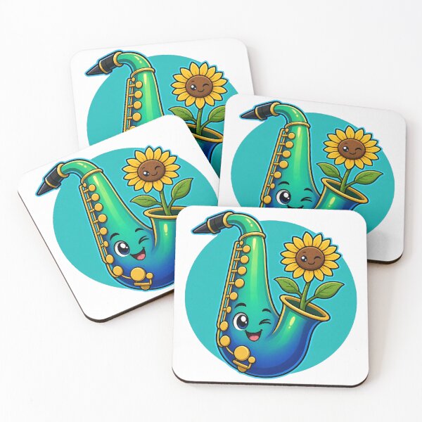 Item preview, Saxophone with Sunflower designed and sold by Void-craft.