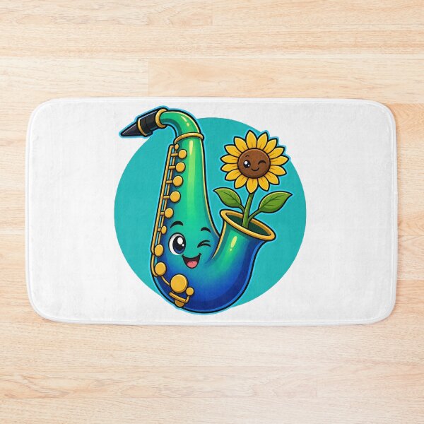 Item preview, Saxophone with Sunflower designed and sold by Void-craft.