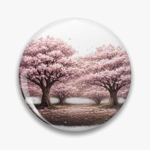 Item preview, Pink Cherry Blossom Tree designed and sold by Moonflower Ink.