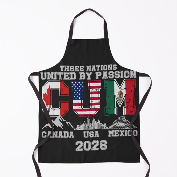 Item preview, Funny Soccer Canada, USA, Mexico Three Nations United By Passion 2026 designed and sold by legendaryskins.