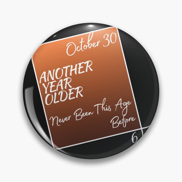 Item preview, October 30th birthdays designed and sold by serenebookworm.