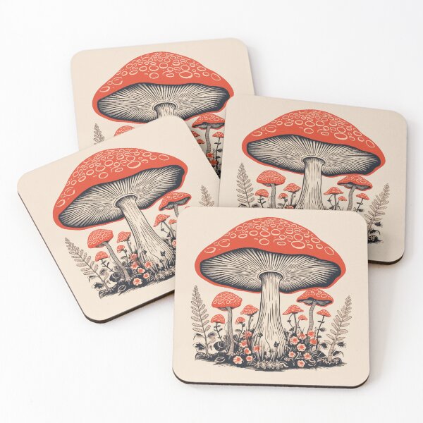 Item preview, Lino print art estilo bosque de setas designed and sold by *~*MagicCorner*~*.