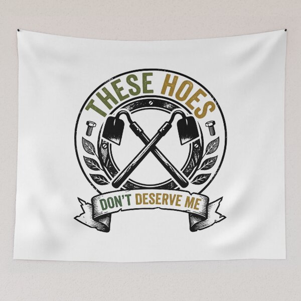 Item preview, These Hoes Don't Deserve Me Funny Attitude Quote Vintage Meme Design designed and sold by get55shirt.