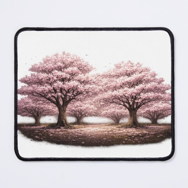 Item preview, Pink Cherry Blossom Tree designed and sold by Moonflower Ink.