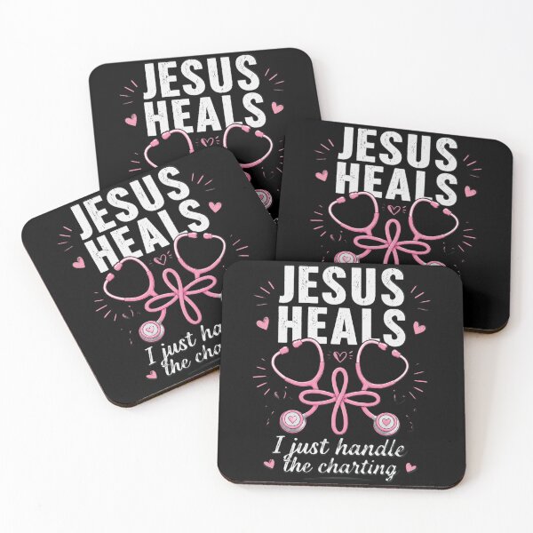 Item preview, Jesus Heals I Just Handle The Charting Nurse designed and sold by OlakunleOloroz.