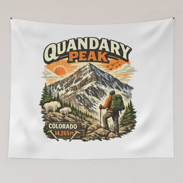 Item preview, quandary peak designed and sold by CatLovers Studio.