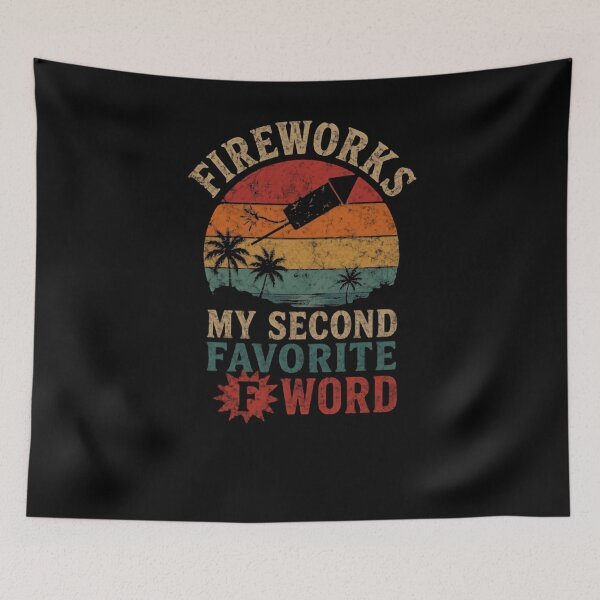 Item preview, Fireworks My Second Favorite F Word Adult Humor Patriotic Celebration designed and sold by JonesFlora2025.
