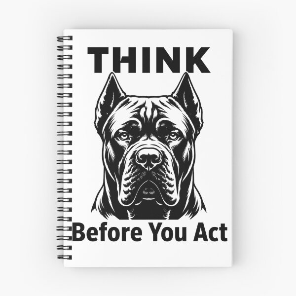 Item preview, Cane Corso- THINK Before You Act designed and sold by KrystekShop.
