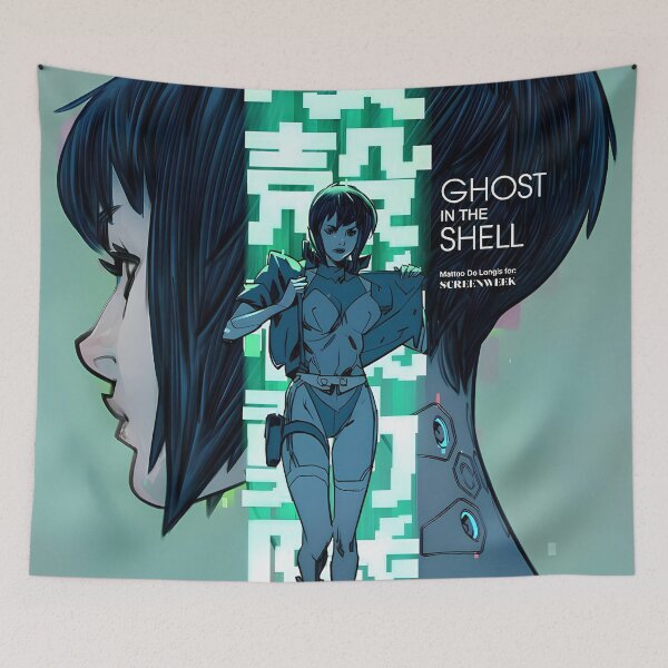 Item preview, amazing art work of Ghosts in shells film animes lone designed and sold by arcaneaeri.